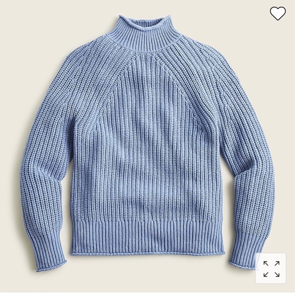 NWT - J.Crew Relaxed Rollneck Turtleneck Sweater